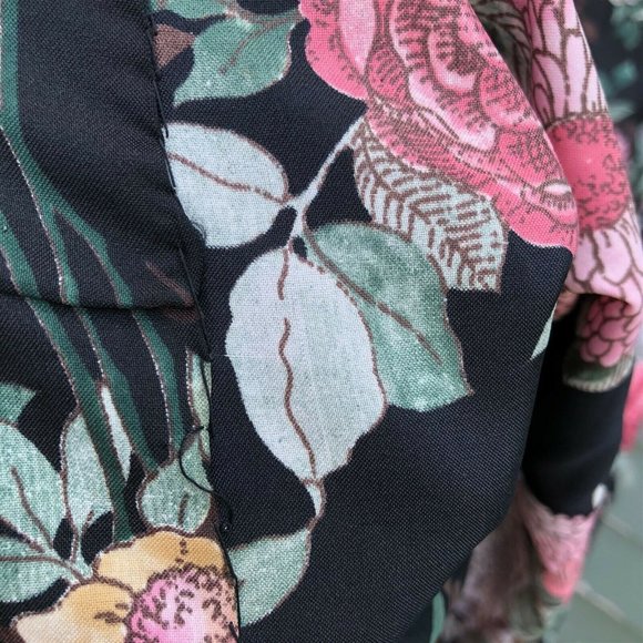 Vintage Edith Flagg Three Flaggs floral midi long - Picture 7 of 9